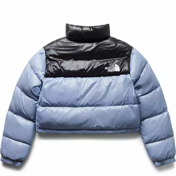 The North Face WOMEN'S NUPTSE SHORT JACKET FOLK BLUE 4 The North Face WOMEN'S NUPTSE SHORT JACKET FOLK BLUE - Image 2