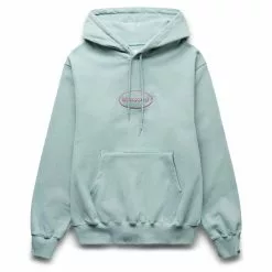 Thisisneverthat ET-LOGO HOODIE LIGHT TEAL