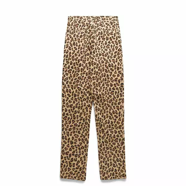 Wacko Maria LEOPARD PLEATED TROUSERS BEIGE 4 Wacko Maria LEOPARD PLEATED TROUSERS BEIGE - Image 2