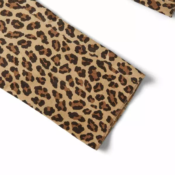 Wacko Maria LEOPARD PLEATED TROUSERS BEIGE 5 Wacko Maria LEOPARD PLEATED TROUSERS BEIGE - Image 3