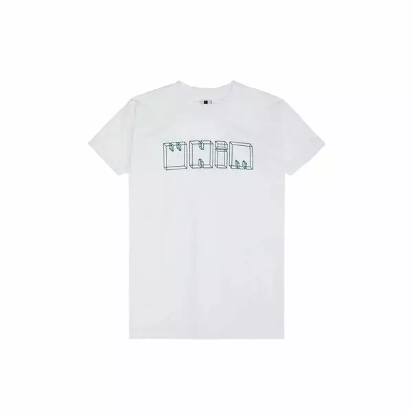Whim Golf WHIM FRAME T-SHIRT WHITE 3 Whim Golf WHIM FRAME T-SHIRT WHITE