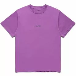 X-Girl FACE BOX LOGO S/S TEE PURPLE