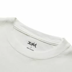 X-Girl HEART EMBROIDERY POCKET S/S TEE WHITE -Bottoms Sales Store xgirlHEARTEMBROIDERYPOCKETSSTEEWHITES105222011008 3 grande