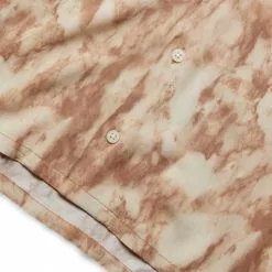 X-Girl MARBLE PRINT OPEN COLLAR SHIRT BROWN -Bottoms Sales Store xgirlMARBLEPRINTOPENCOLLARSHIRTBROWNS105223014001 5 grande