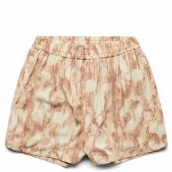 X-Girl MARBLE PRINT SHORT PANTS BROWN