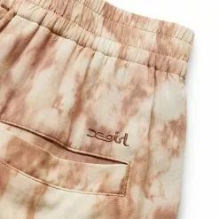 X-Girl MARBLE PRINT SHORT PANTS BROWN -Bottoms Sales Store xgirlMARBLEPRINTSHORTPANTSBROWNS105223031001 3 grande