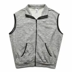 X-Girl MELANGE SWEAT VEST TOP ASH