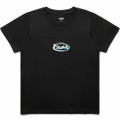 X-Girl STARS AND MILLS LOGO S/S GIRLS TEE BLACK