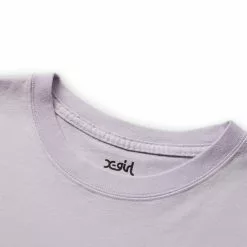 X-Girl STARS AND MILLS LOGO S/S GIRLS TEE LIGHT PRUPLE -Bottoms Sales Store xgirlSTARSANDMILLSLOGOSSGIRLSTEELIGHTPRUPLES105223011014 3 grande