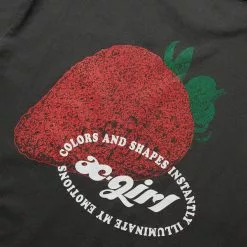 X-Girl STRAWBERRY S/S TEE CHARCOAL -Bottoms Sales Store xgirlSTRAWBERRYSSTEECHARCOALS105223011009 5 grande