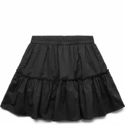 X-Girl TIERED SKIRT BLACK