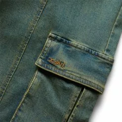 X-Girl WORK CARGO PANTS INDIGO -Bottoms Sales Store xgirlWORKCARGOPANTSINDIGOS105222031012 3 grande