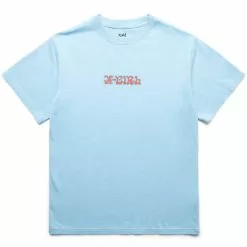 X-Girl WRIGGLING LOGO S/S TEE LIGHT BLUE