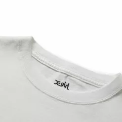 X-Girl WRIGGLING LOGO S/S TEE WHITE -Bottoms Sales Store xgirlWRIGGLINGLOGOSSTEEWHITES105222011010 3 grande